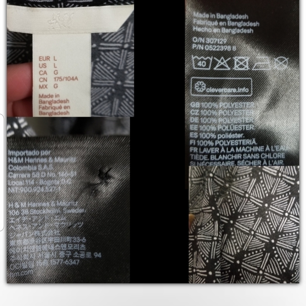 H&M top size large - Picture 3 of 3